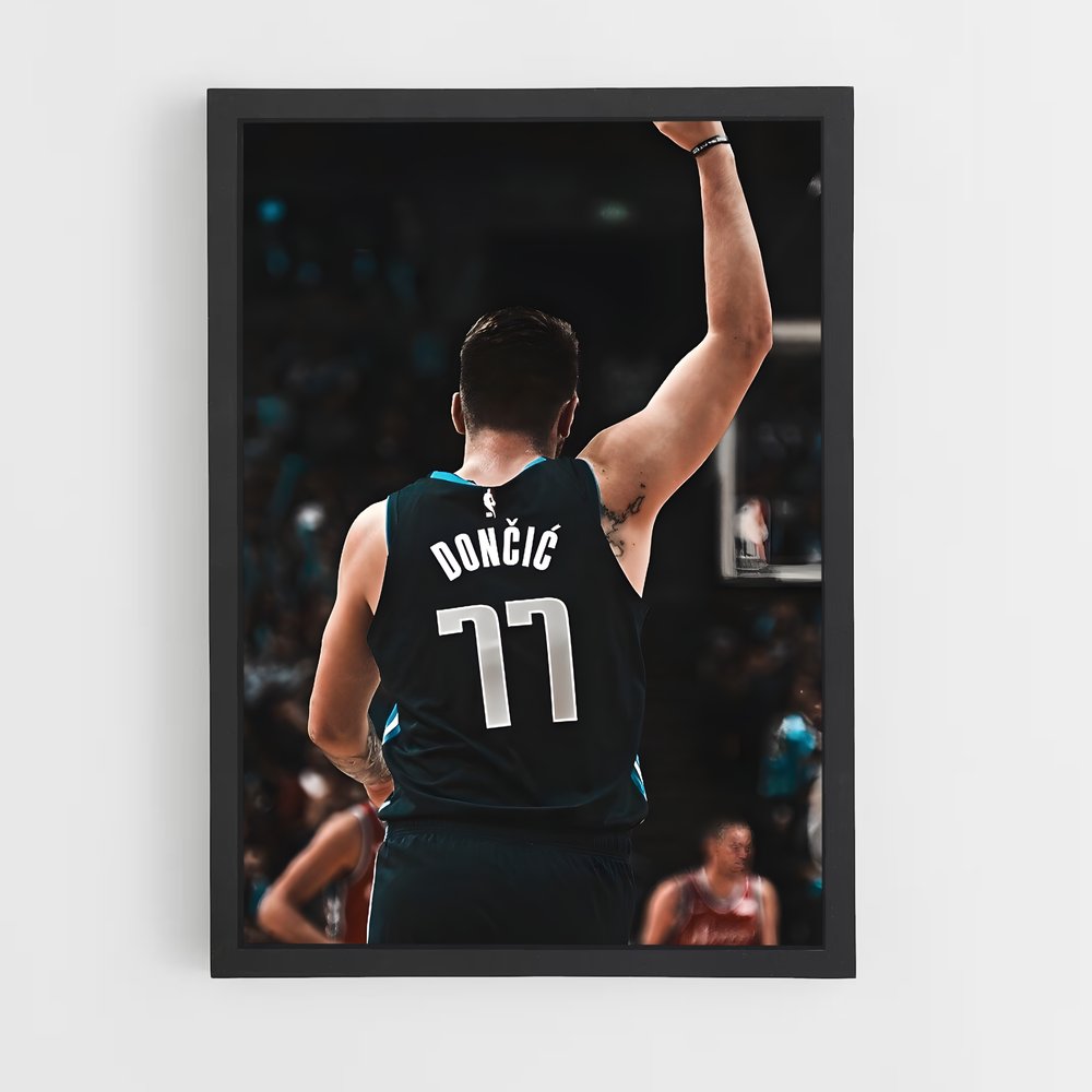 Poster Luka de doncic – affiche Basketball (vue 2)